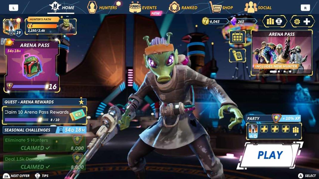 Star Wars: Hunters Obas je v hre naozaj nron sa zorientova