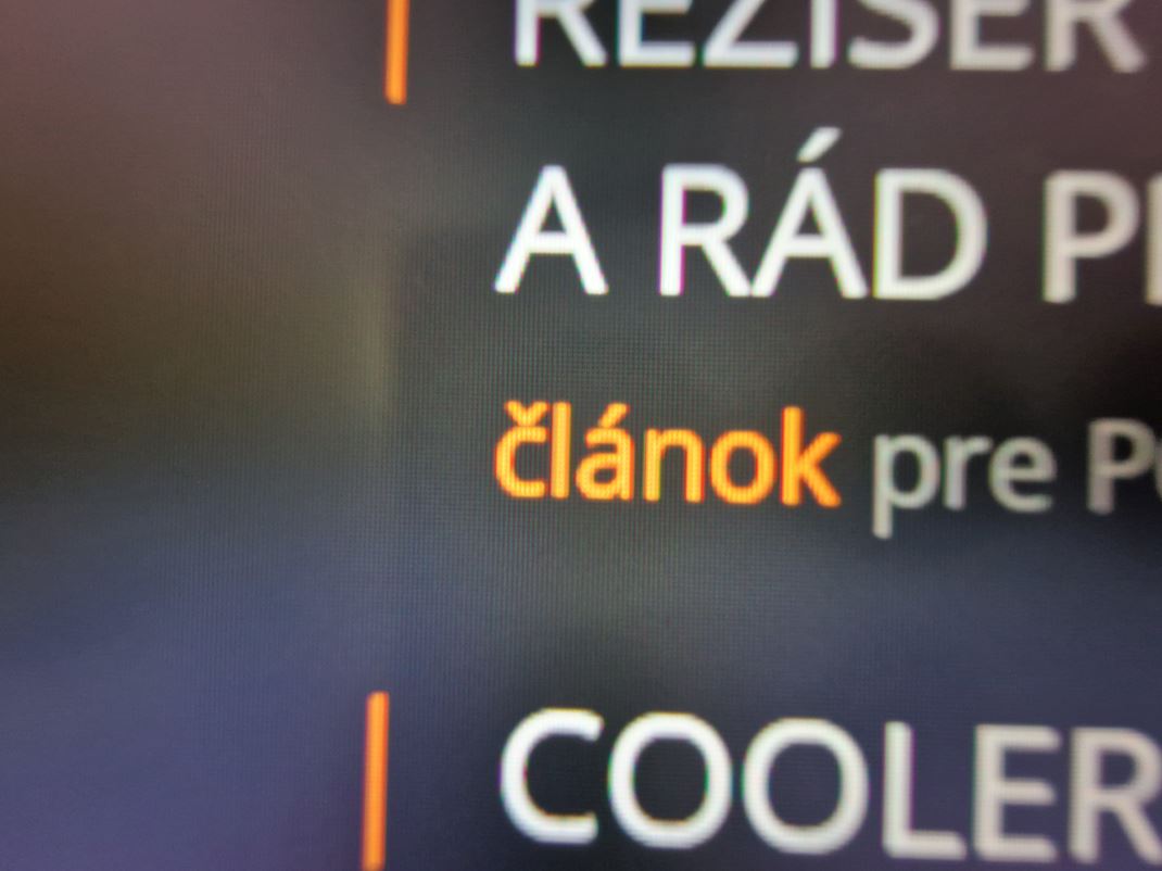 KTC H27P22S - lacný herný 4K/160Hz monitor Hustota pixelov je vysoká a obraz tak bude veľmi ostrý a texty veľmi dobre čitateľné.
