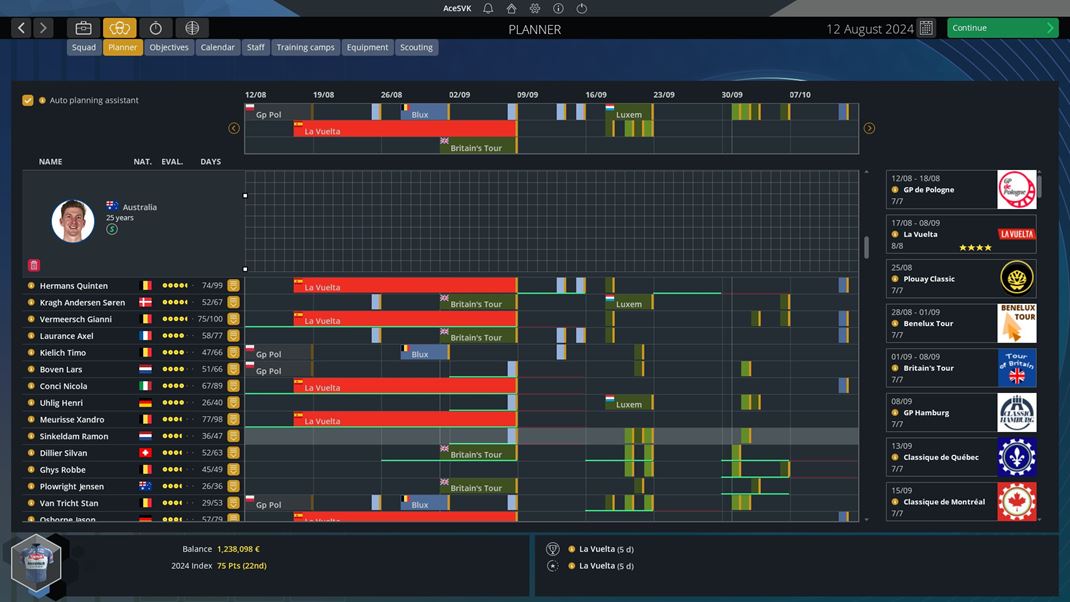 Pro Cycling Manager 2024 Kalendr budete ma naozaj nabit