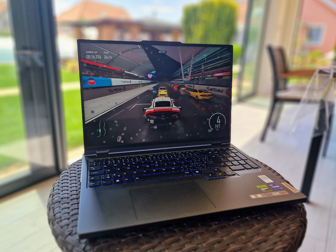 Lenovo Legion Pro 5 16IRX9 RTX 4070 poskytne dostaton vkon na hranie aj najnovch hier na vysokch detailoch