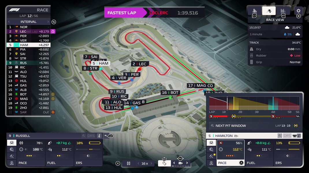 F1 Manager 24 Muste zvoli o najlepiu stratgiu a pohotovo reagova na dianie na trati