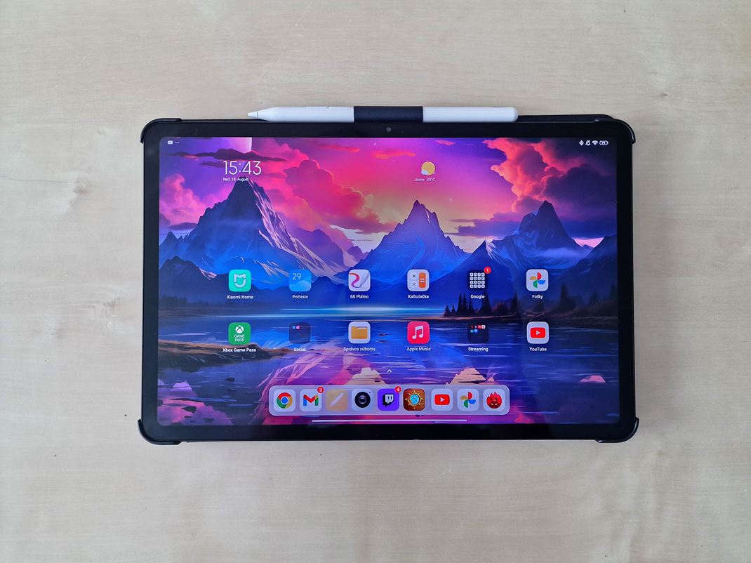 Xiaomi Redmi Pad Pro Displej je vaka svojmu rozleniu vemi jemn