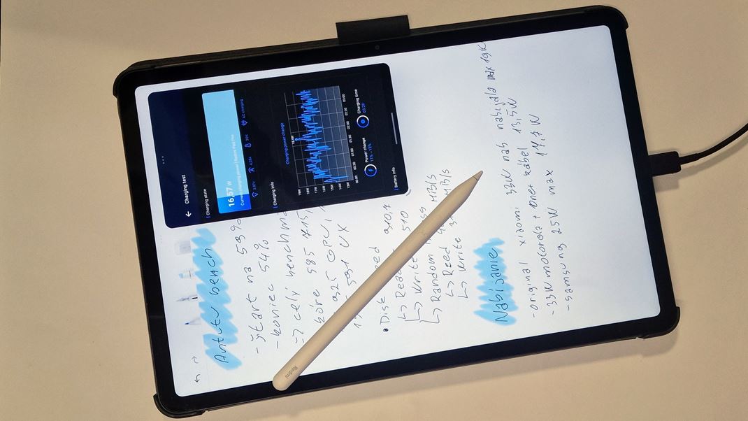 Xiaomi Redmi Pad Pro Psanie s perom je vemi prjemn, zrove viiete vyuva multitasking