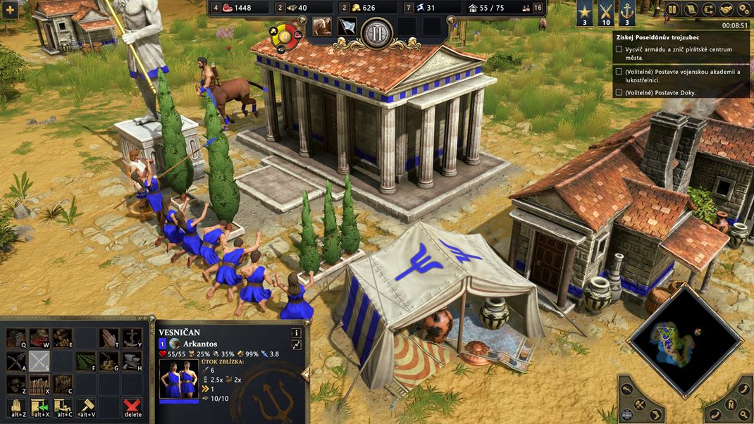 Age of Mythology: Retold Grcky chrm alebo okovek, o si zmyslte, si mete pozrie pekne zblzka.