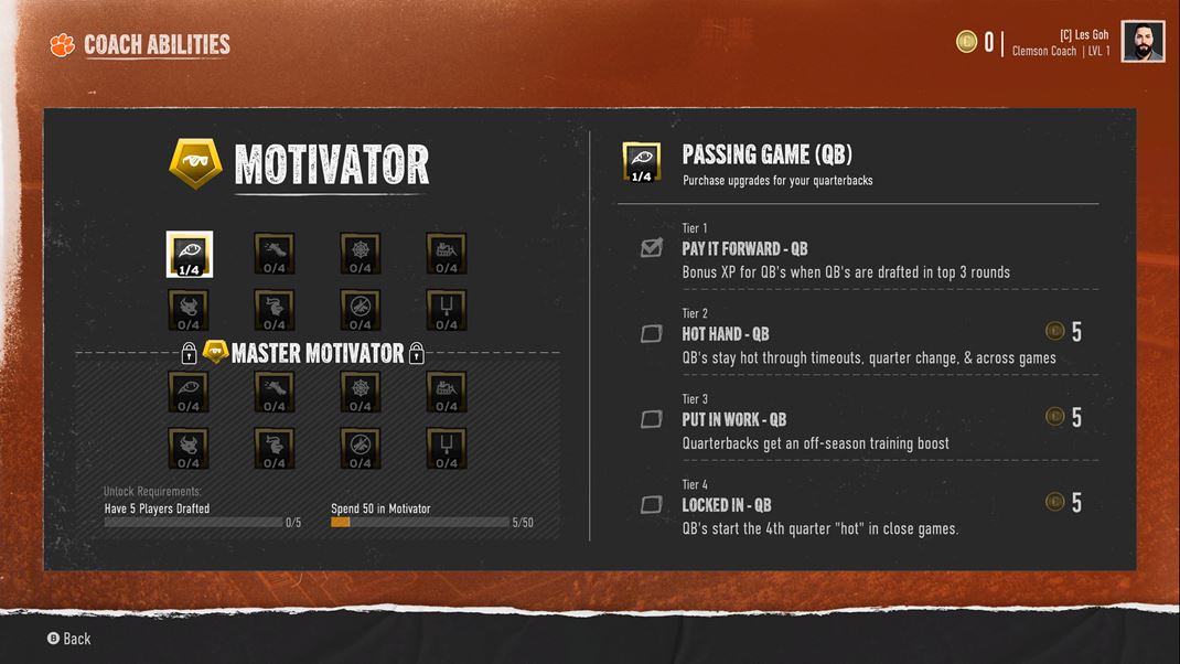EA Sports College Football 25 Je na vás, akým typom trénera budete