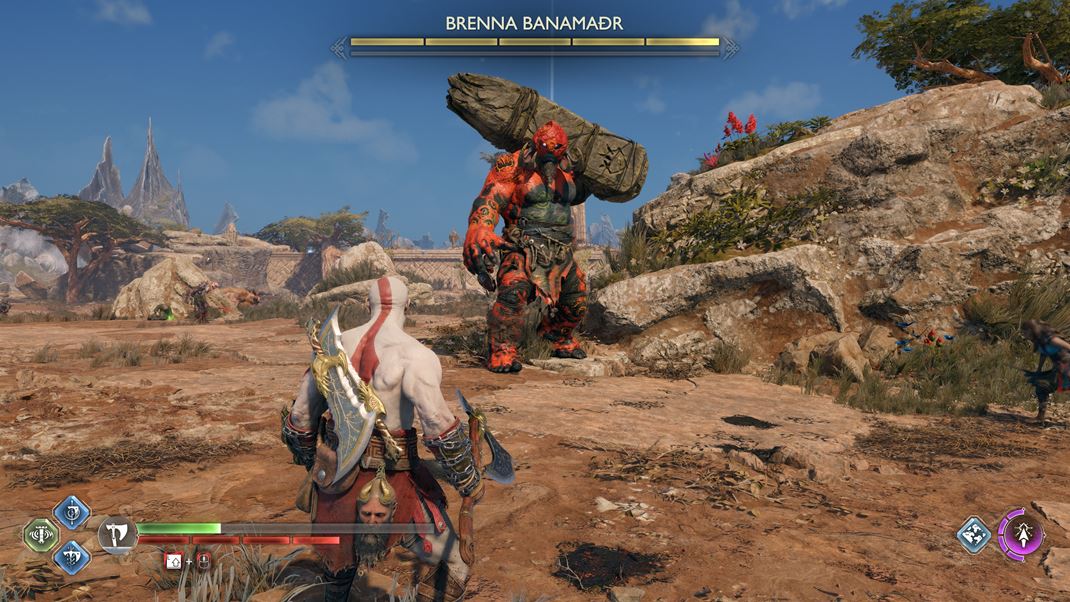 God of War: Ragnarok (PC) Rzni men a v bossovia nebud chba.