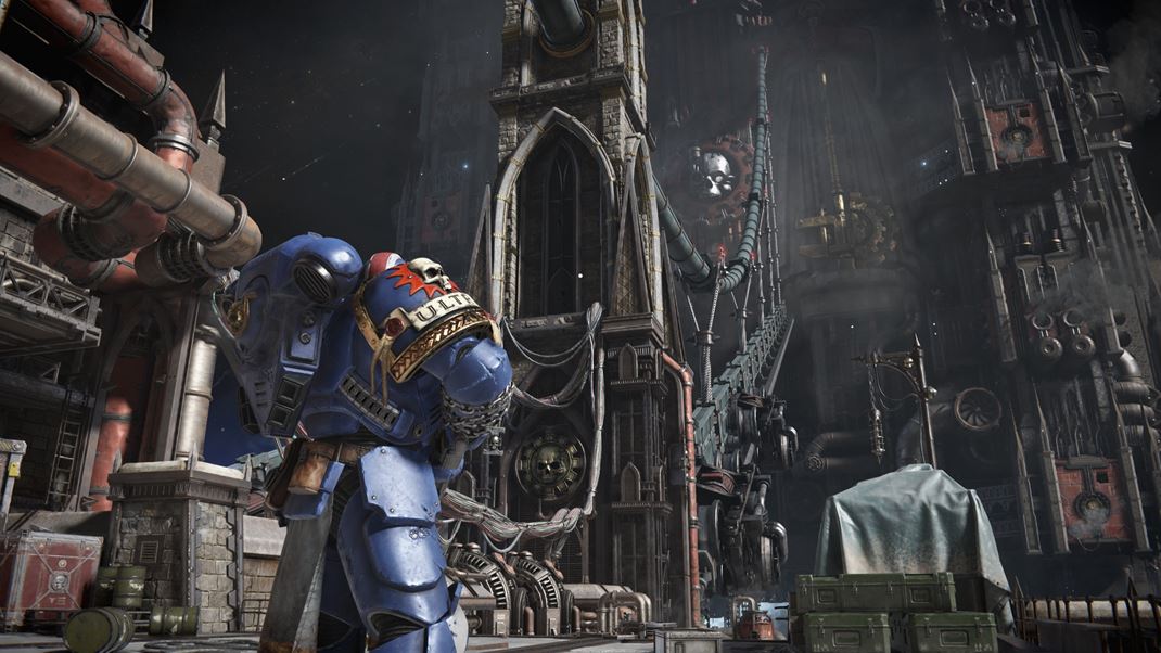 Warhammer 40,000: Space Marine 2 Tvorcovia sa pekne pohrali s detailmi prostred.