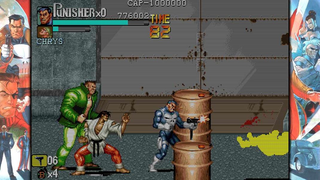 Marvel vs. Capcom Fighting Collection: Arcade Classics Punishera si uijete idelne vo dvojici