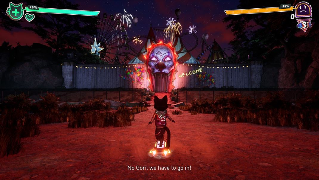 Gori: Cuddly Carnage Ani sa mi tam vemi nechce, ale nemm na vber.