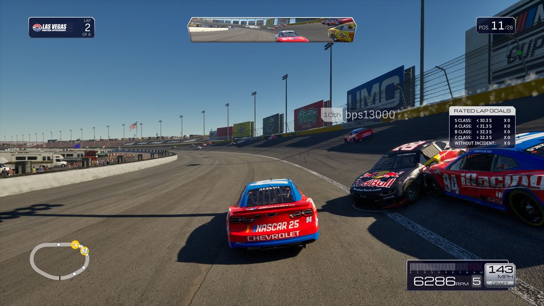 NASCAR 25 Online by bol fajn, ale udia jazdia ako hovd