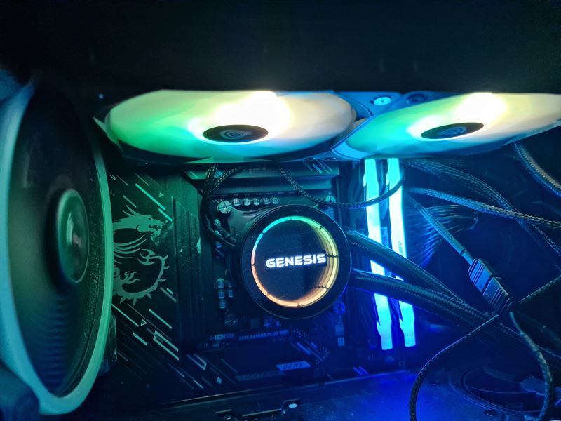 Genesis chladie - Hydria 240 ARGB a Hydria 360 ARGB