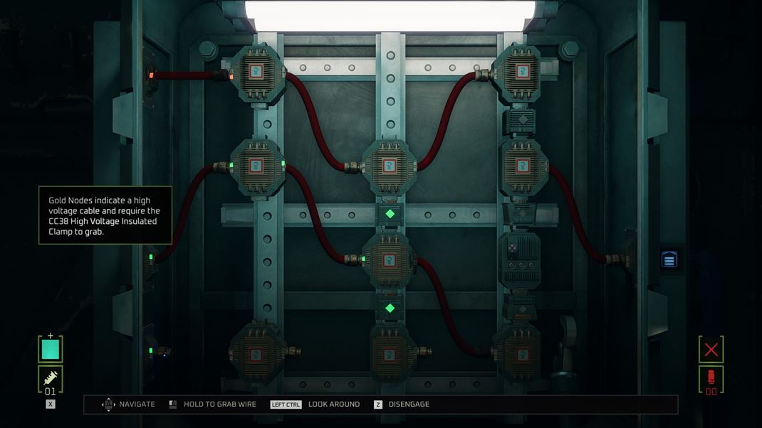 Alien: Rogue Incursion Evolved Edition - Part One Elektrick puzzle s fajn, ale chcelo by to aj in hlavolamy.