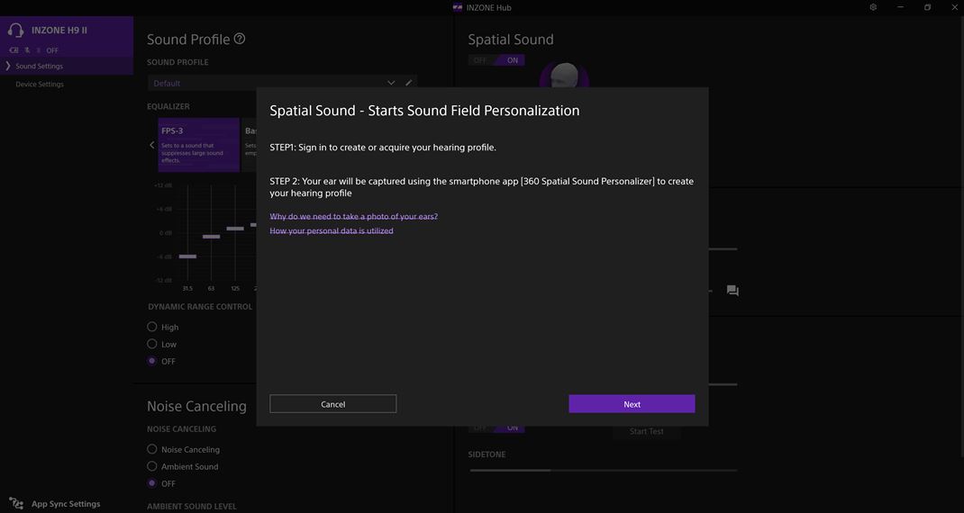 Sony Inzone H9 II headset 