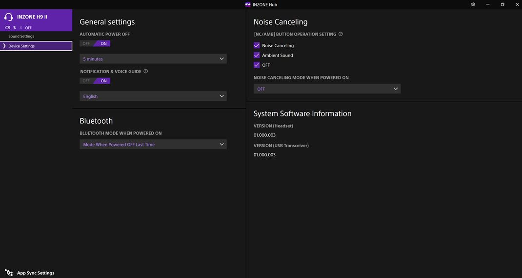 Sony Inzone H9 II headset 