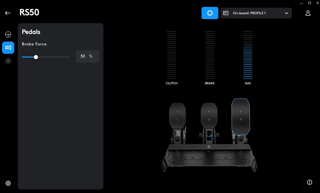 Logitech RS50 - 8nm volant 
