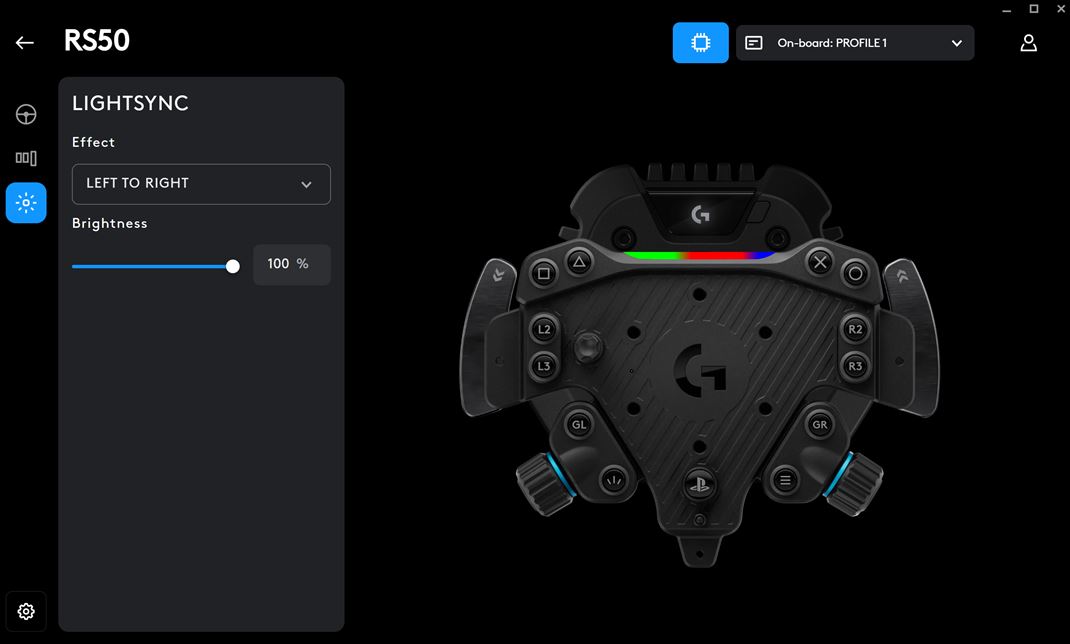 Logitech RS50 - 8nm volant 