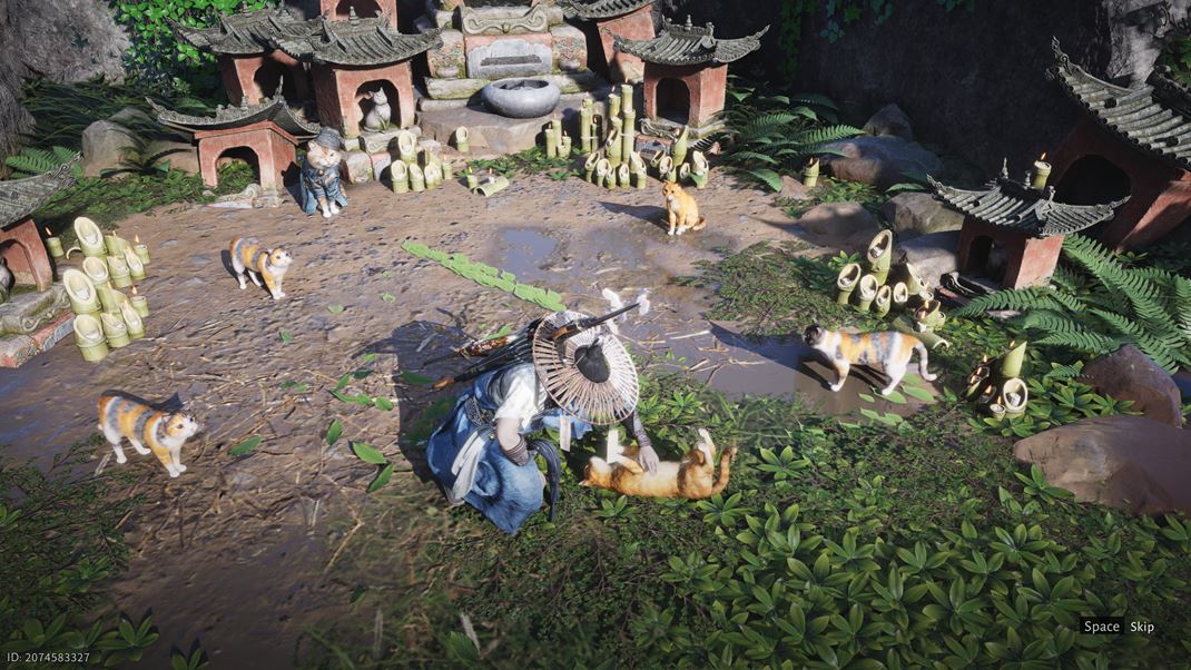 Where Winds Meet Mete sa pomazna s makami a jedna z nich je pecilna - zadva vm menie skky za odmeny.