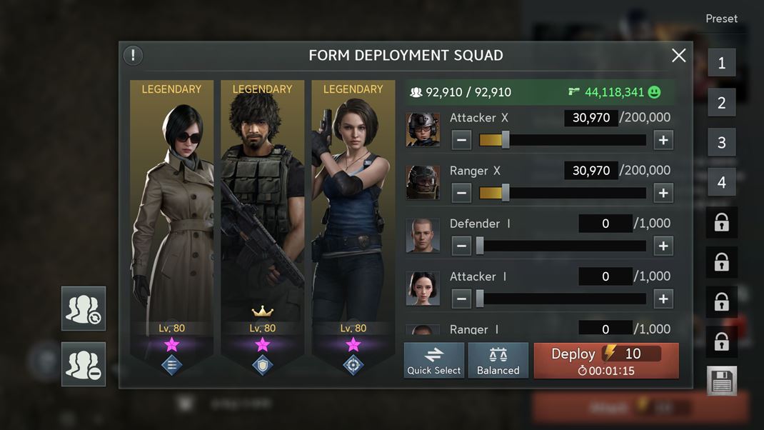 Resident Evil Survival Unit 