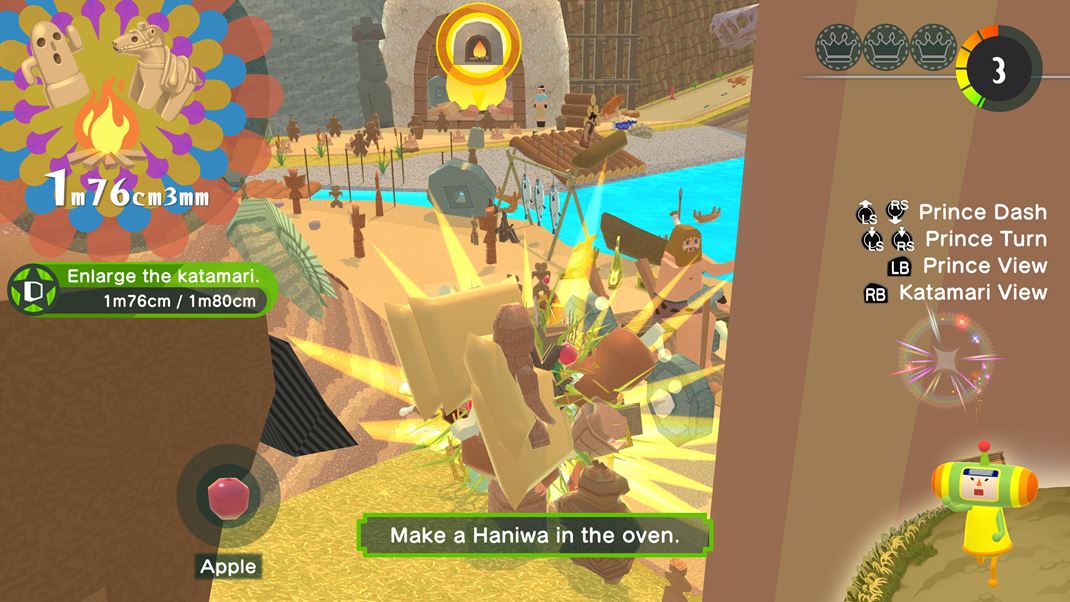 Once Upon a Katamari Kamera aj ovldanie obas stle neposlchaj