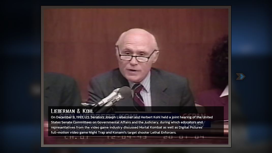 Mortal Kombat: Legacy Kollection Sria psala histriu aj v politiky