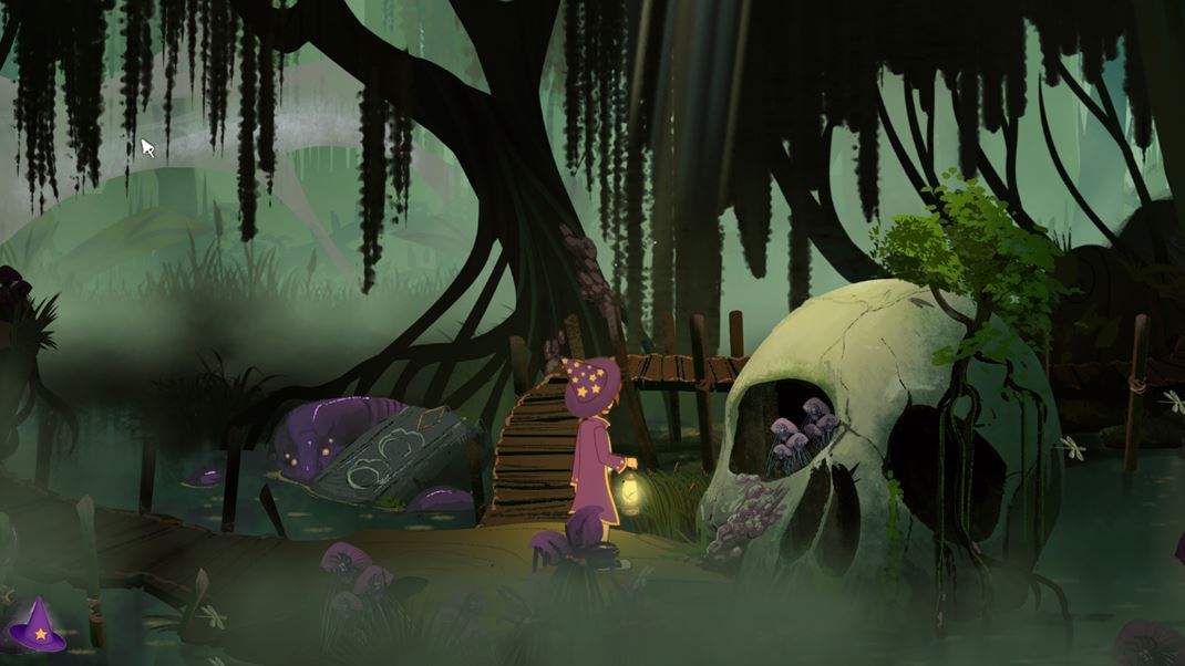 Simon the Sorcerer: Origins A mnostvo alch obrazoviek je len isto pre efekt a bez interaktvnych miest cez ne len prebehnete.