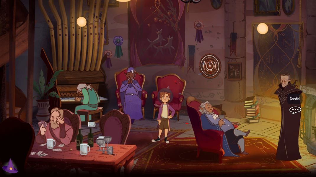 Simon the Sorcerer: Origins Tajomn spolok arodejnkov si Simona vbec nevma. Ani Sordid - nevie ak chybu rob.