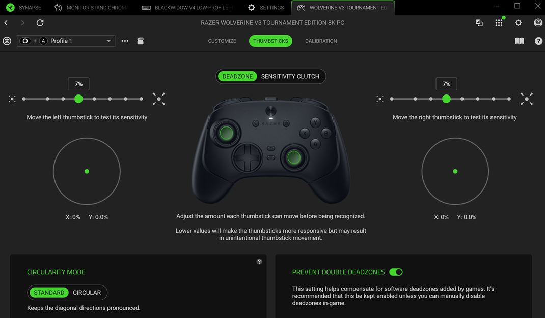 Razer Wolverine V3 Tournament Edition 8K PC - wired 