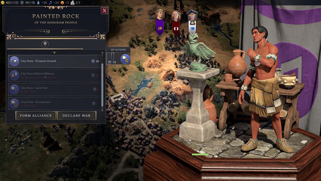 Sid Meiers Civilization VII S domorodcami je najlepie vyjednva a vyui ich monosti.