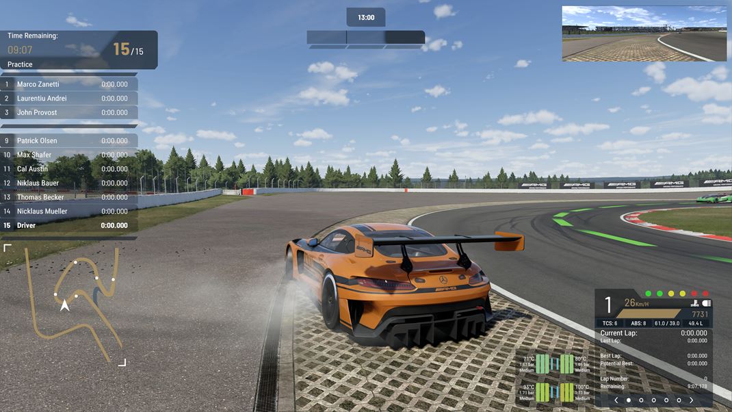 Project Motor Racing Prostredie je jednoduch, ale modely ut pekn.