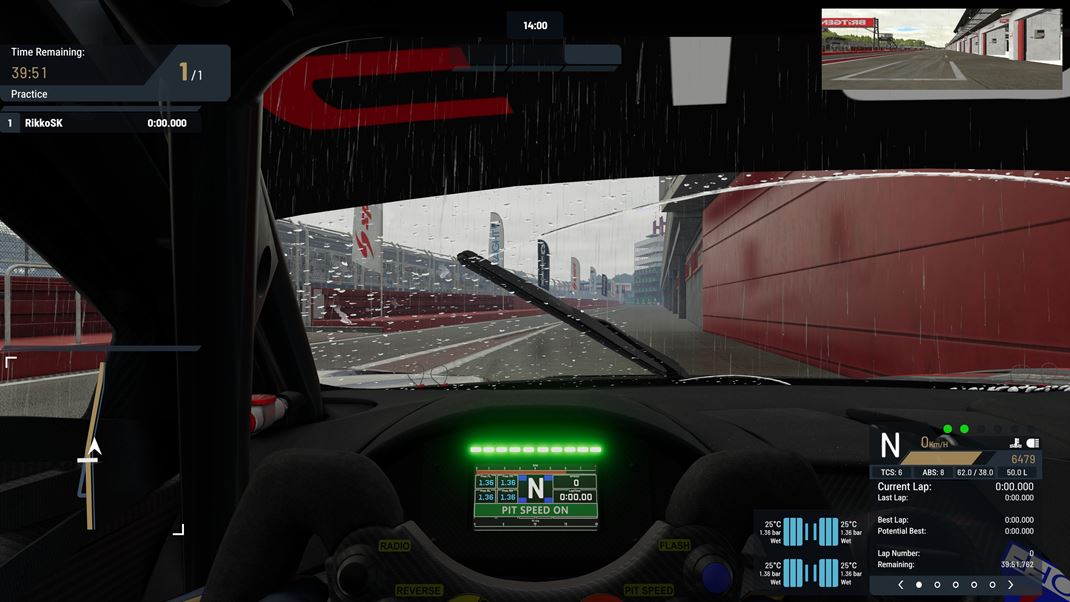 Project Motor Racing D nie je zl, ale kvapky nie s dynamick.