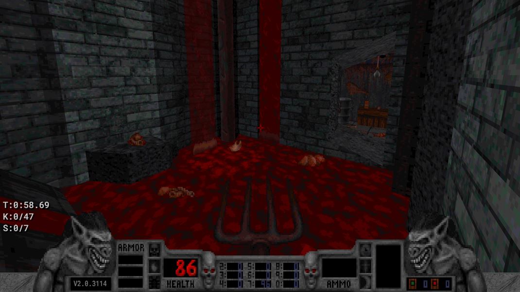 Blood: Refreshed Supply Krvou sa v hre rozhodne neetr.