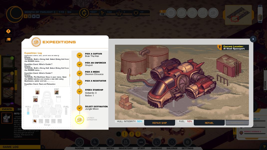 The Diner at the End of the Galaxy 