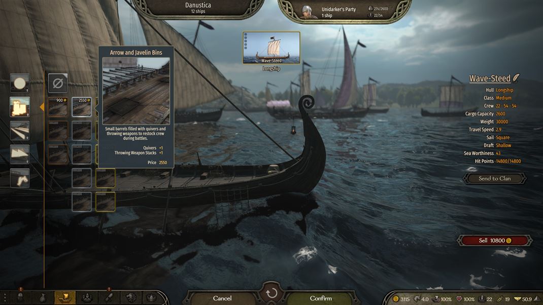 Mount & Blade II: Bannerlord - War Sails Ak budete viac asu trvi na vode, oplat sa upgradova lode.