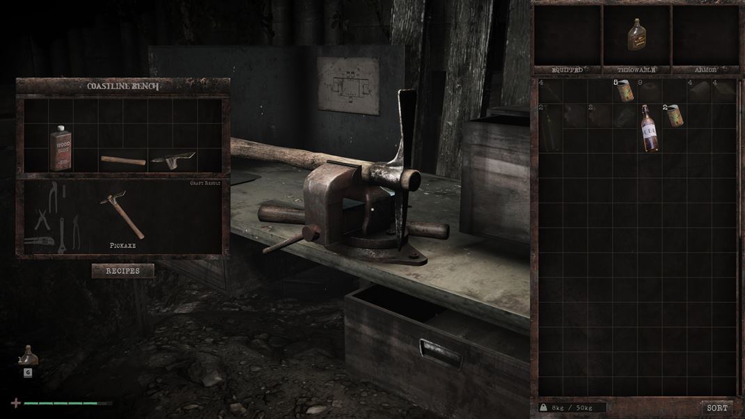 Total Chaos Jednoduch priestor na vrobu predmetov.