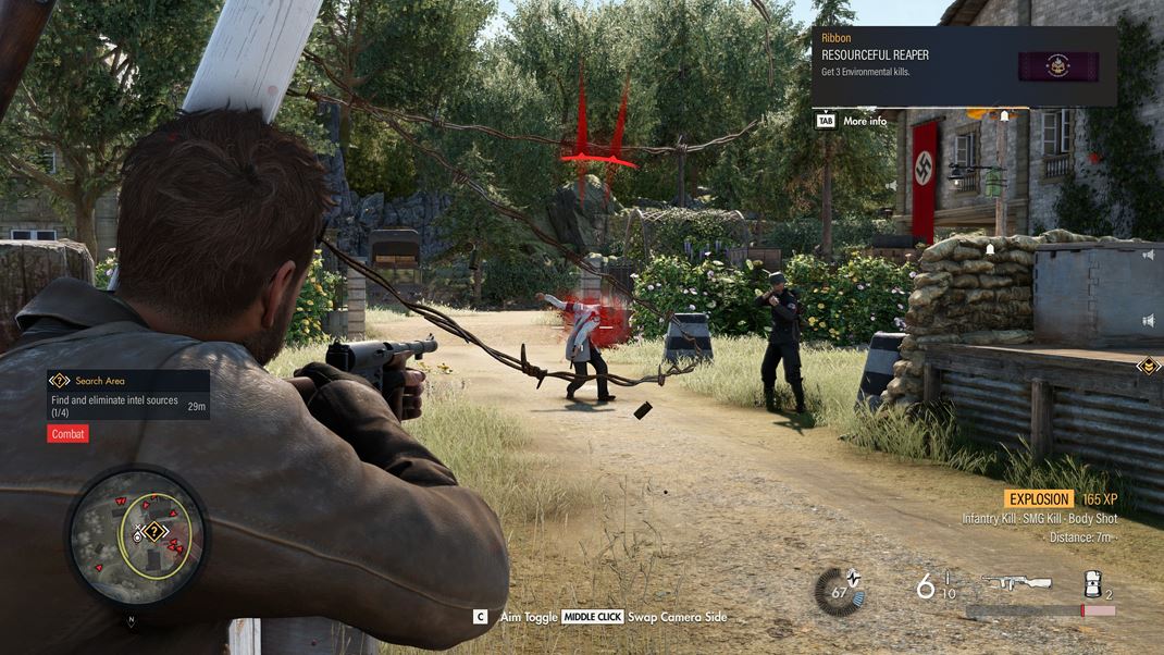 Sniper Elite: Resistance Mete s do toho aj akne.
