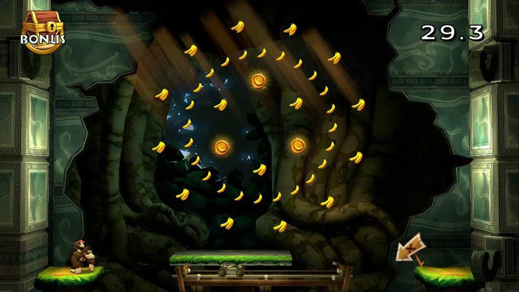 Donkey Kong Country Returns HD Kad level skrva aj bonusy