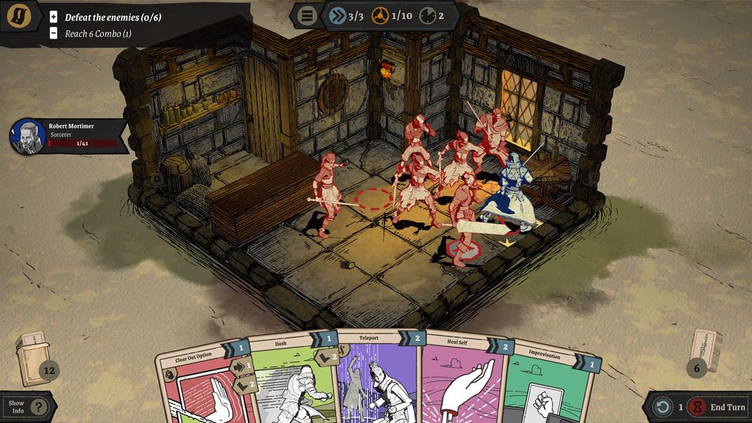 Knights in Tight Spaces Slun presila, som obken a mm len jeden bod ivota... ale aj teleport!