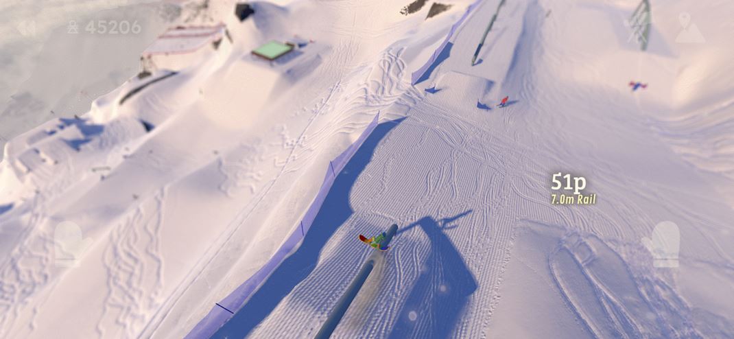 Grand Mountain Adventure 2 Okrem typickch zjazdoviek si budete uva aj snowparky.