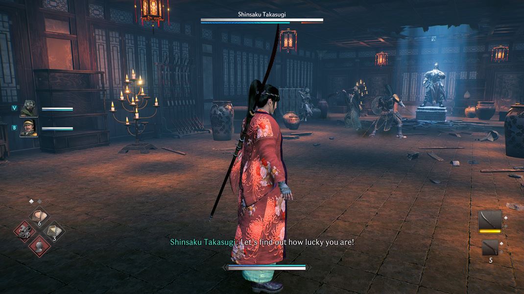Rise of the Ronin (PC verzia) V sbojoch s bossmi vm asto bud pomha vai priatelia. Dokonca aj iv.