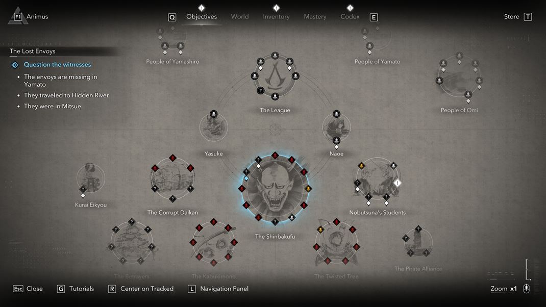 Assassin's Creed Shadows truktra misi sa zmenila. Nie s prsne delen na hlavn a vedajie.