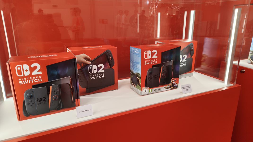 Prv kontakt s Nintendo Switch 2 