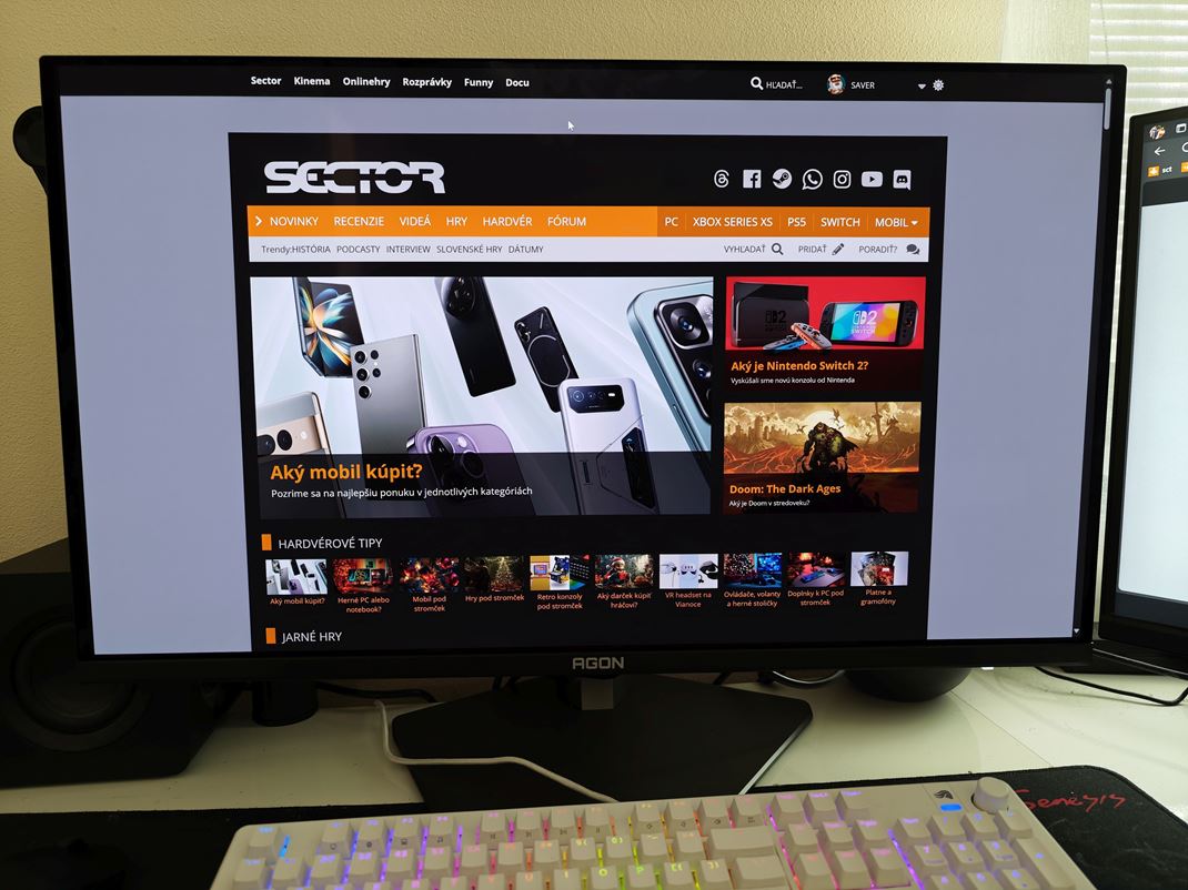AOC Agon Pro AG326UD - 4K OLED monitor