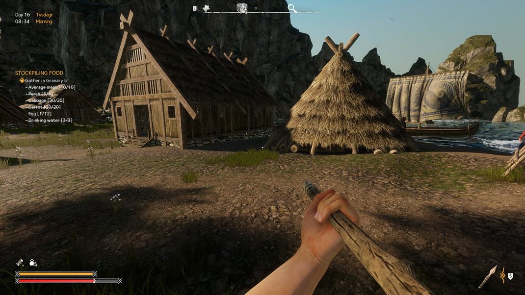 Viking Frontiers Ke sa objav obchodn lo, je as na nkupy.