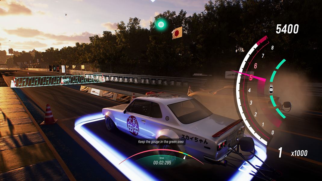 JDM: Japanese Drift Master V tejto disciplne muste na krtkom seku bleskovo vyrazi a udriava rchlos.