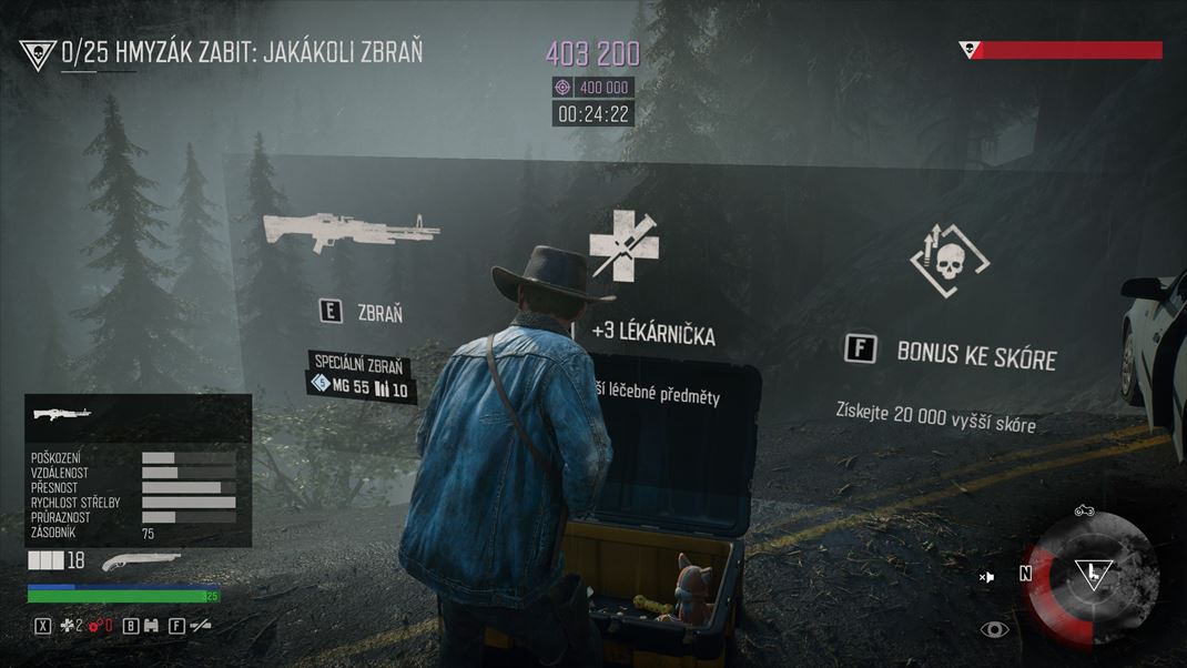 Days Gone - Broken Road (PC) / Remastered (PS5) Truhlice s vekou pomocou s uitonmi bonusmi.