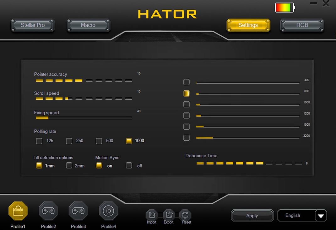 Hator Quasar 3 Ultra 8K a Stellar Pro Wireless myi 