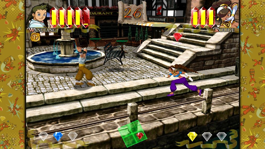 Capcom Fighting Collection 2 Sria Power Stone je viac dobrodrunho charakteru.