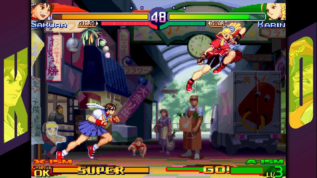 Capcom Fighting Collection 2 Street Fighter 3 Alpha Upper ma osobne poteila najviac.