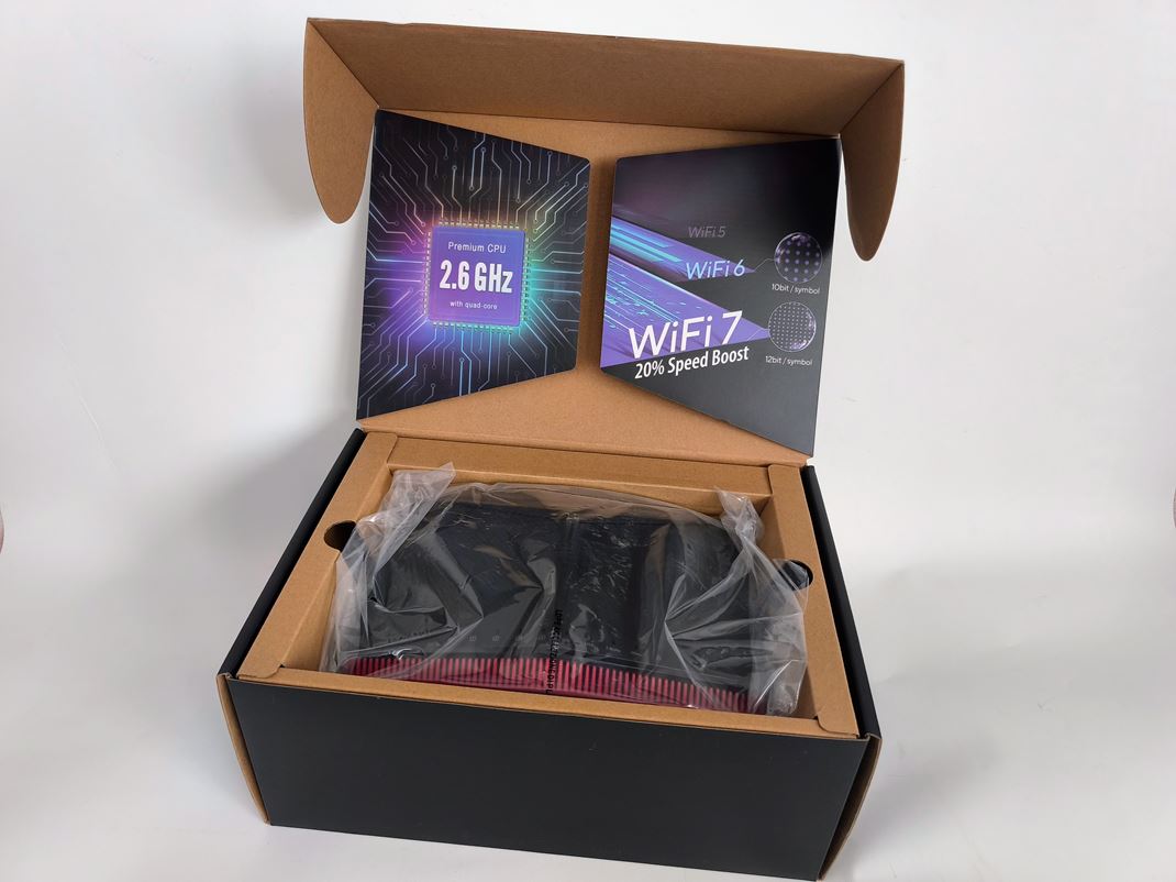 ASUS RT-BE86U - rchly Wifi router 