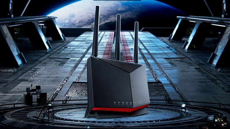 ASUS RT-BE86U - rýchly Wifi router